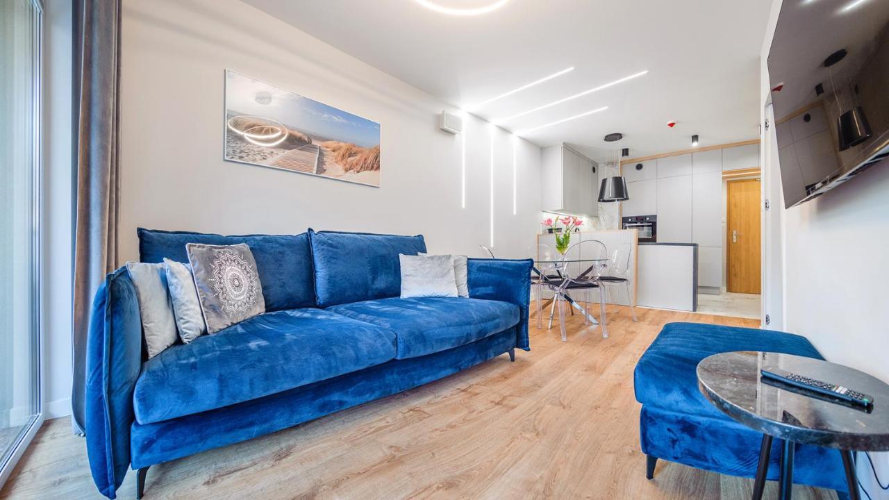 Blue Premium Pool Sauna Fitness Free Kolobrzeg Bagian luar foto