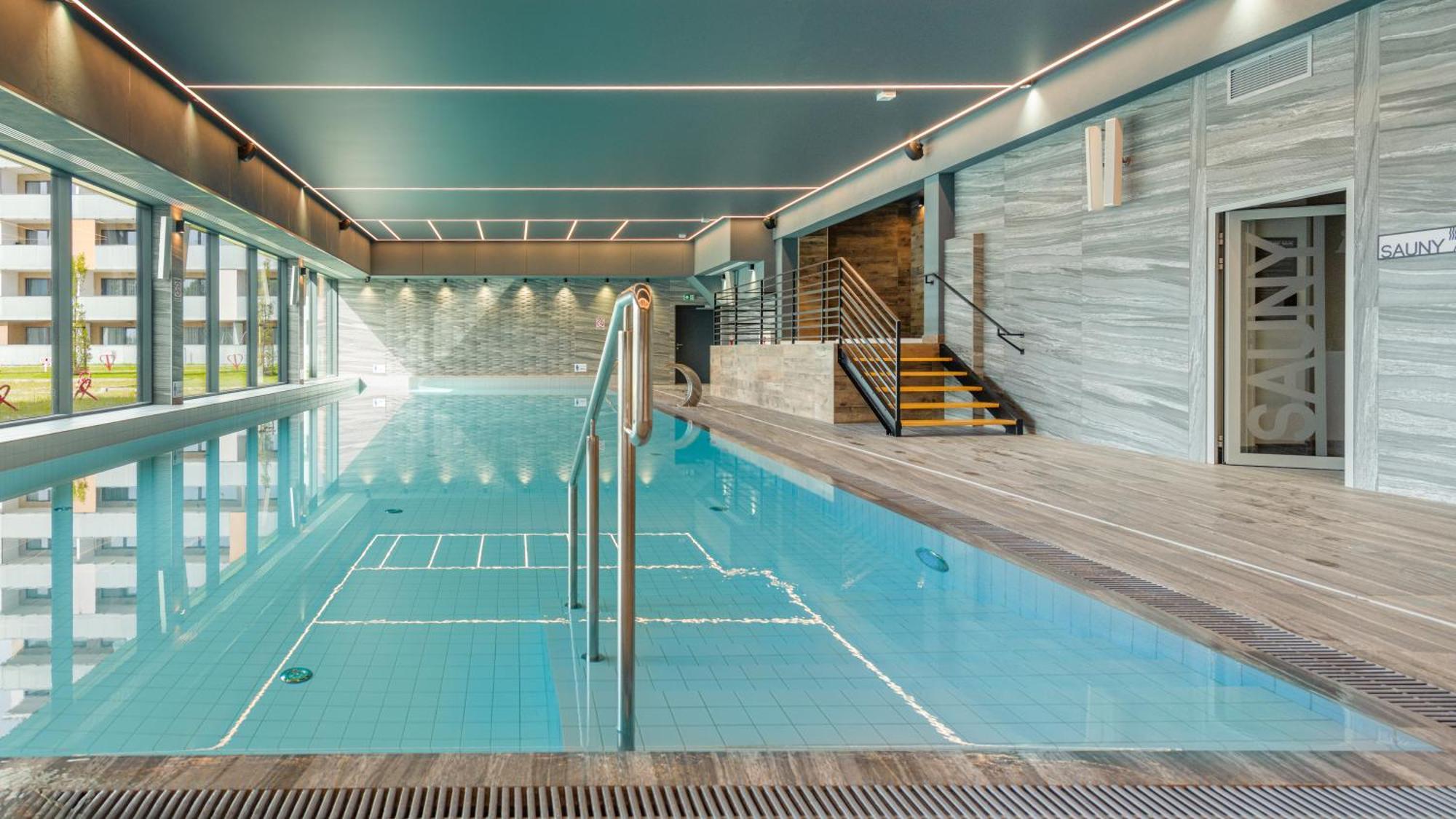 Blue Premium Pool Sauna Fitness Free Kolobrzeg Bagian luar foto